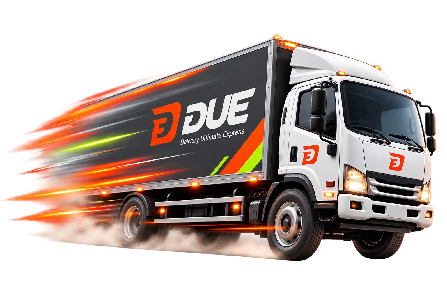 DUE delivery truck